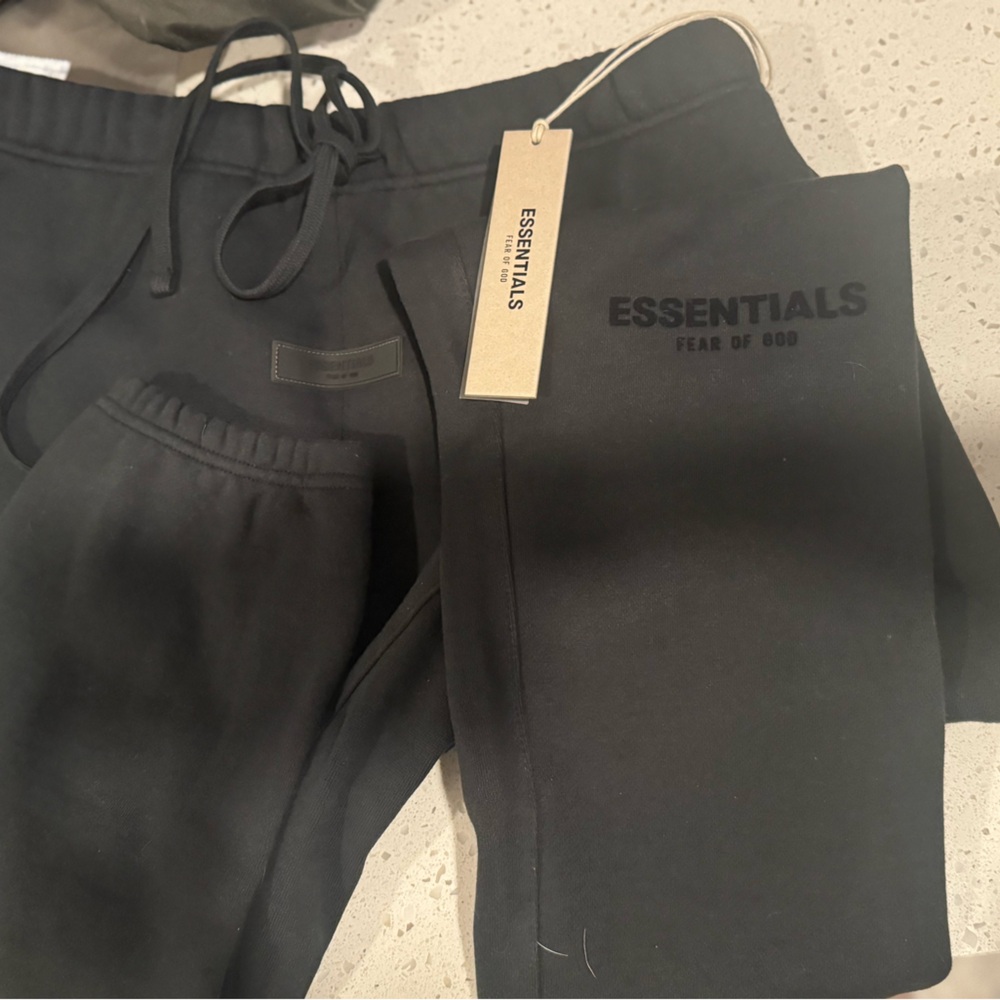 Essentials Classic Sweatpants- Stretch limo runs small